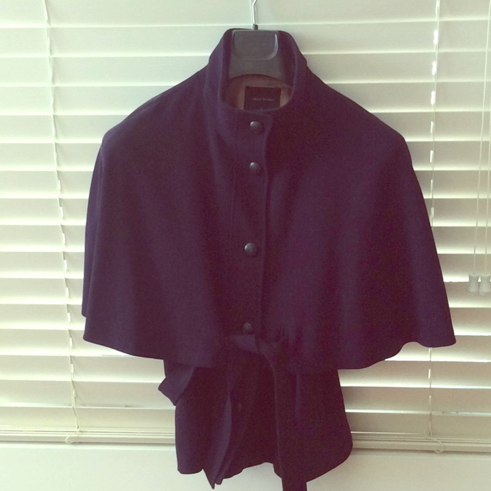 Navy cape